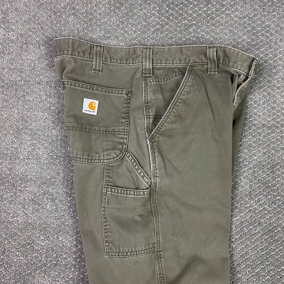 Carhartt Relaxed Fit Washed Twill Utility Work Pants Men's 36 x 34 Fit 36 x 32 - Picture 5 of 12